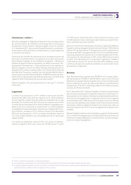 Document de rÃ©fÃ©rence 2012 - Altarea Cogedim