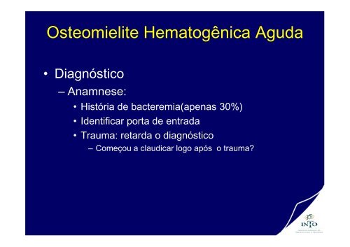 Sinovite TransitÃ³ria, Artrite SÃ©ptica, Osteomielite.pdf