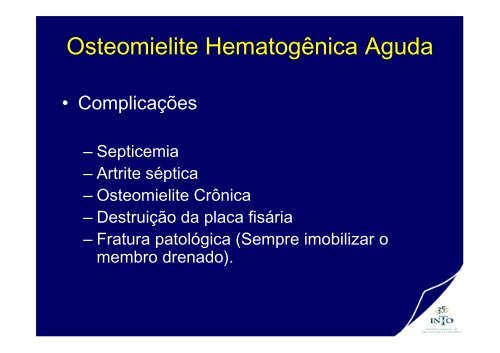 Sinovite TransitÃ³ria, Artrite SÃ©ptica, Osteomielite.pdf