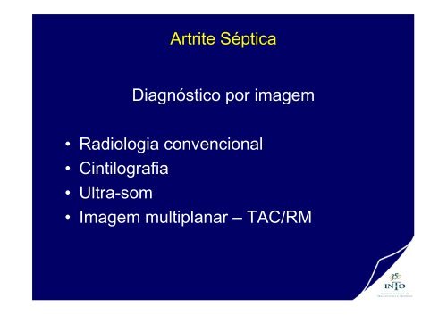 Sinovite TransitÃ³ria, Artrite SÃ©ptica, Osteomielite.pdf