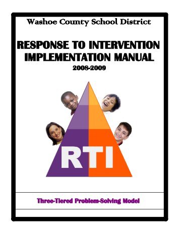 RTI-M001 Implementation Manual - Washoe County School District