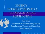 ENERGY Environmental Engineering (MEV040) - DLIST Benguela