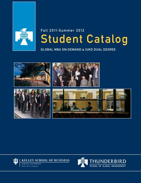 Student Catalog - Thunderbird School of Global Management