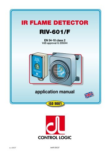 IR FLAME DETECTOR RIV-601/F - Sicurtech.ch