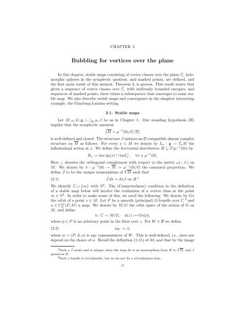 A Quantum Kirwan Map: Bubbling and Fredholm Theory for ... - KIAS