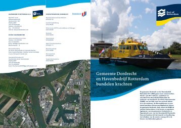 Gemeente Dordrecht en Havenbedrijf Rotterdam ... - Port of Rotterdam