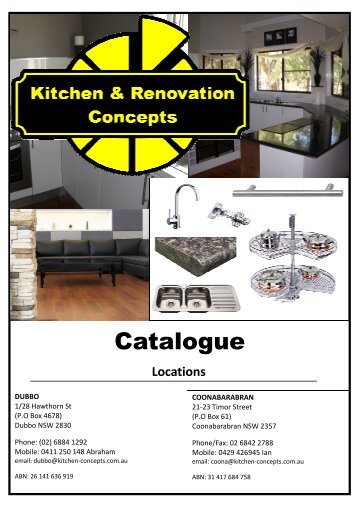 Download Current Catalogue - Kitchen and Renovation Concepts