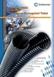 Polyflex TWIN Closable Two-Piece Corrugated Tube!