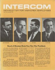 Memorex Intercom Newsletter 1969 June - the Information ...