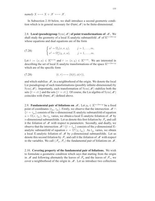 Travaux sur les symÃ©tries de Lie des Ã©quations aux ... - DMA - Ens