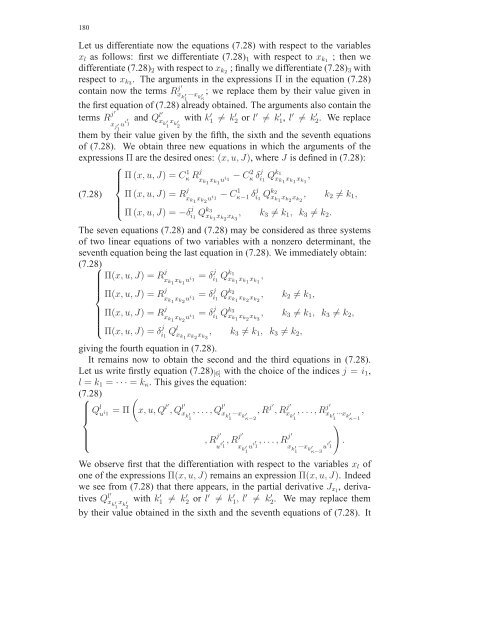 Travaux sur les symÃ©tries de Lie des Ã©quations aux ... - DMA - Ens