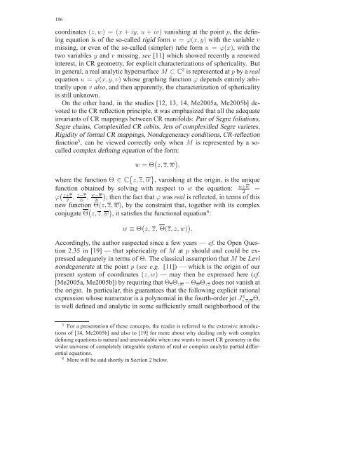 Travaux sur les symÃ©tries de Lie des Ã©quations aux ... - DMA - Ens