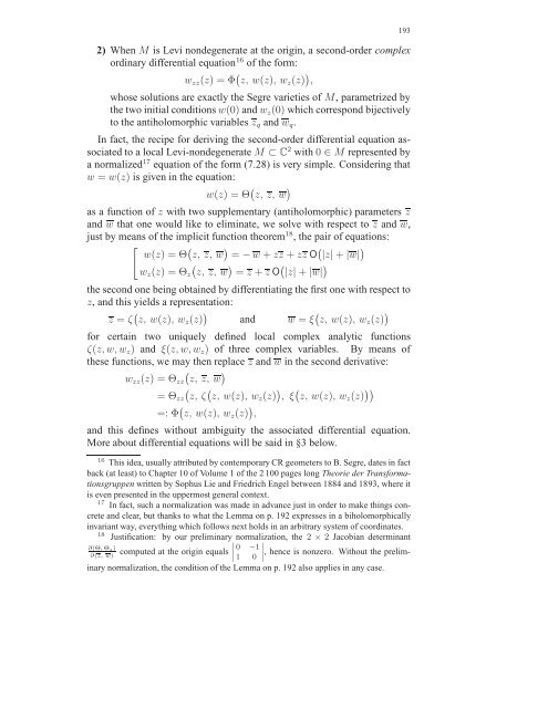 Travaux sur les symÃ©tries de Lie des Ã©quations aux ... - DMA - Ens