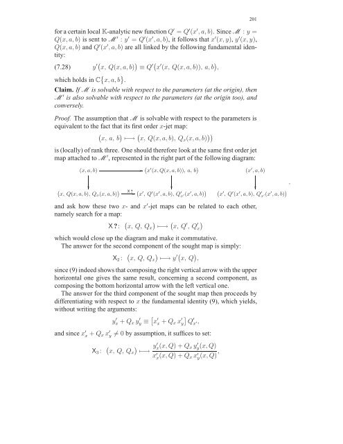 Travaux sur les symÃ©tries de Lie des Ã©quations aux ... - DMA - Ens