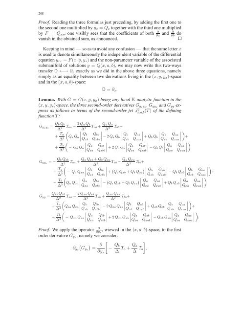 Travaux sur les symÃ©tries de Lie des Ã©quations aux ... - DMA - Ens