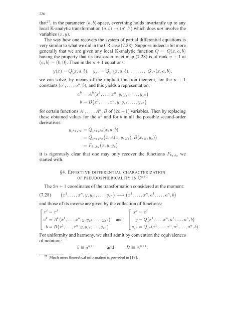 Travaux sur les symÃ©tries de Lie des Ã©quations aux ... - DMA - Ens