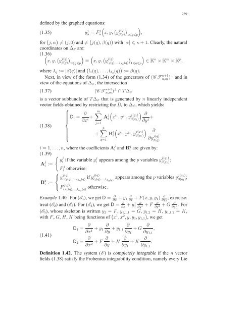 Travaux sur les symÃ©tries de Lie des Ã©quations aux ... - DMA - Ens