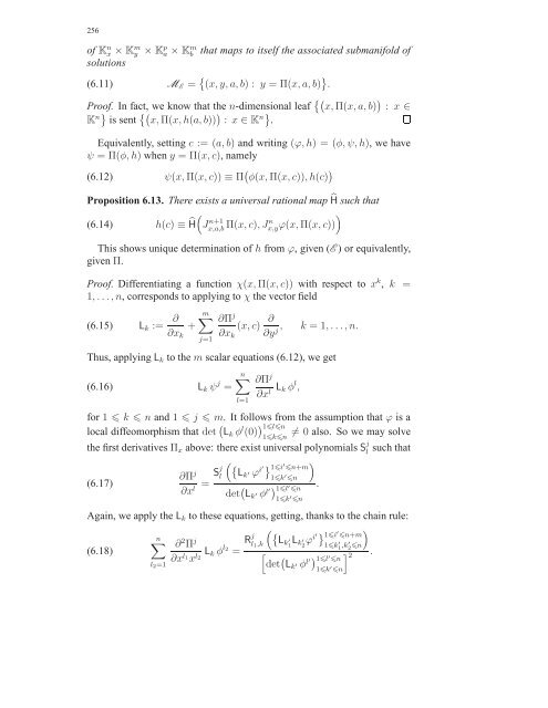 Travaux sur les symÃ©tries de Lie des Ã©quations aux ... - DMA - Ens