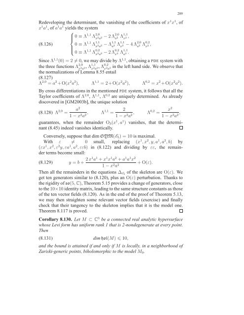 Travaux sur les symÃ©tries de Lie des Ã©quations aux ... - DMA - Ens