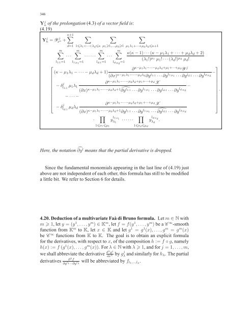 Travaux sur les symÃ©tries de Lie des Ã©quations aux ... - DMA - Ens