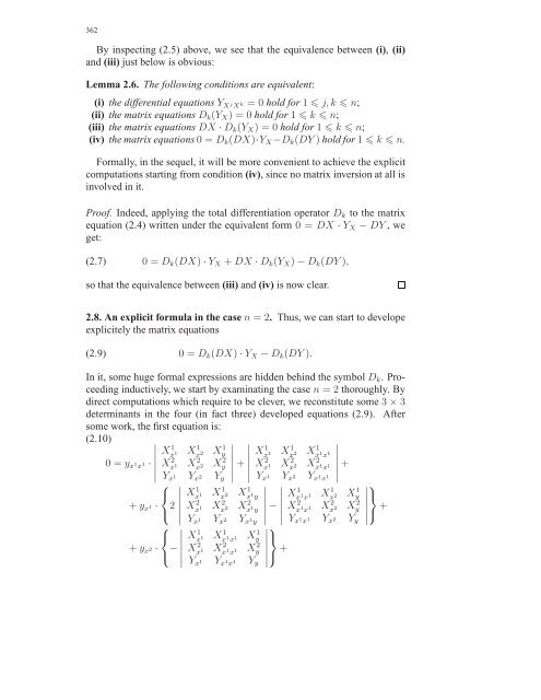 Travaux sur les symÃ©tries de Lie des Ã©quations aux ... - DMA - Ens