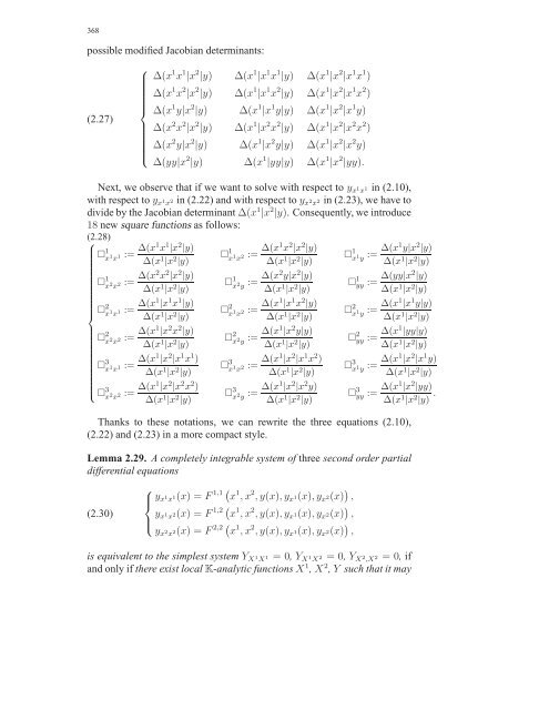 Travaux sur les symÃ©tries de Lie des Ã©quations aux ... - DMA - Ens