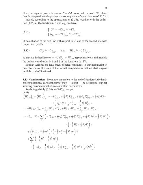 Travaux sur les symÃ©tries de Lie des Ã©quations aux ... - DMA - Ens