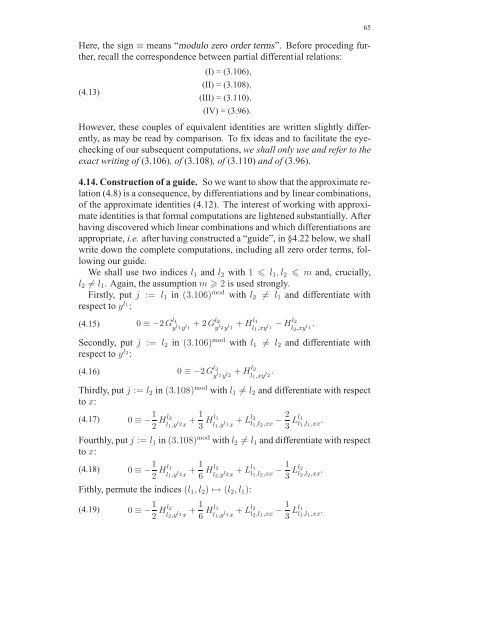 Travaux sur les symÃ©tries de Lie des Ã©quations aux ... - DMA - Ens