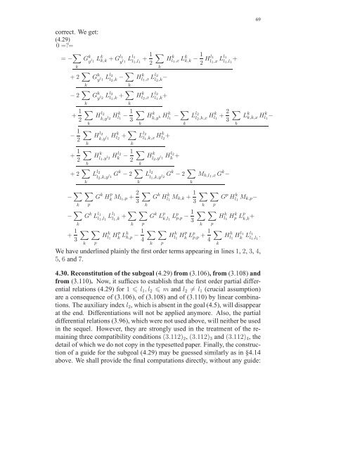 Travaux sur les symÃ©tries de Lie des Ã©quations aux ... - DMA - Ens