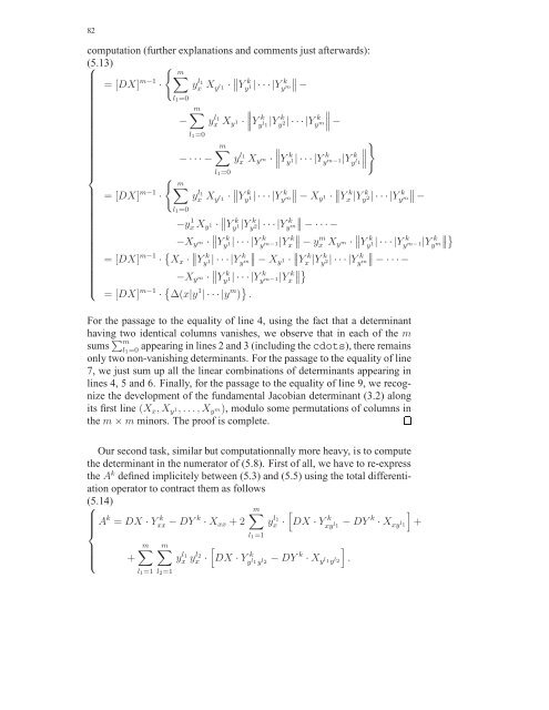 Travaux sur les symÃ©tries de Lie des Ã©quations aux ... - DMA - Ens