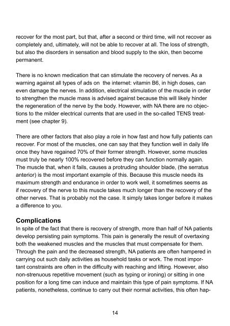 Neuralgic Amyotrophy: idiopathic and hereditary ... - UMC St Radboud