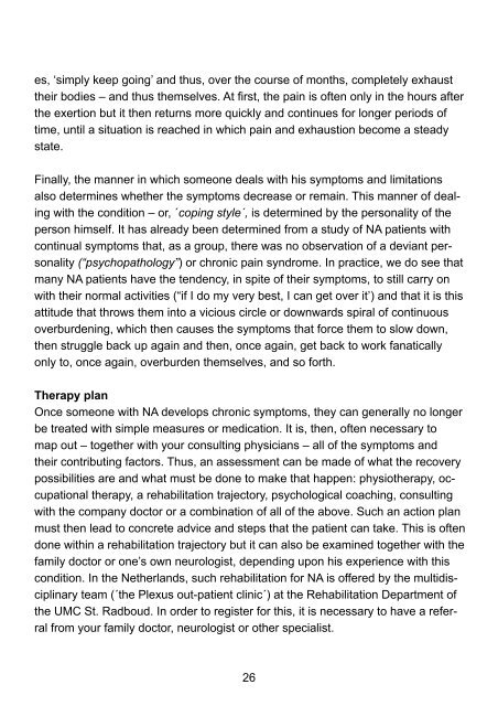 Neuralgic Amyotrophy: idiopathic and hereditary ... - UMC St Radboud