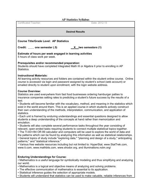 AP Statistics Syllabus.pdf - Spokane Public Schools