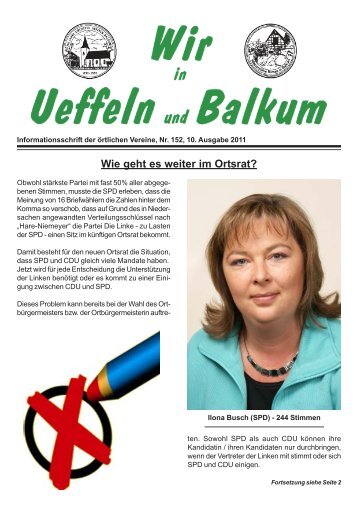 Satire - Herzlich willkommen in Ueffeln-Balkum!