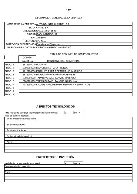 PERFECCIONAMIENTO DEL SISTEMA DE ... - Intranet