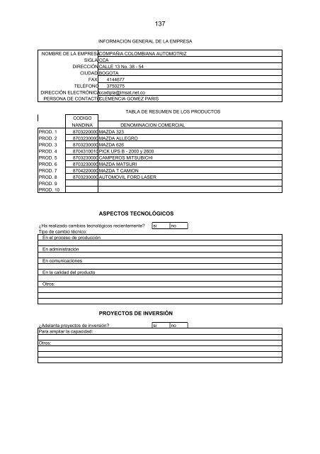 PERFECCIONAMIENTO DEL SISTEMA DE ... - Intranet