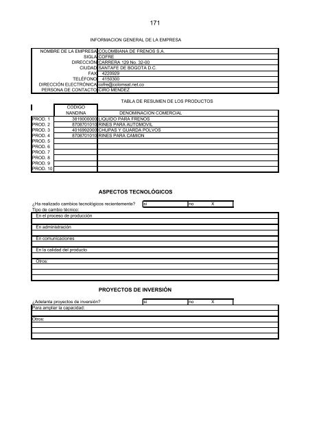 PERFECCIONAMIENTO DEL SISTEMA DE ... - Intranet