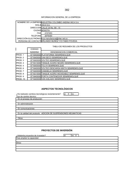 PERFECCIONAMIENTO DEL SISTEMA DE ... - Intranet