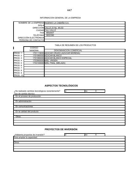 PERFECCIONAMIENTO DEL SISTEMA DE ... - Intranet