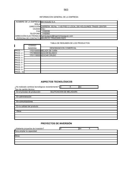 PERFECCIONAMIENTO DEL SISTEMA DE ... - Intranet