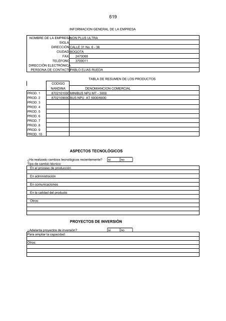 PERFECCIONAMIENTO DEL SISTEMA DE ... - Intranet