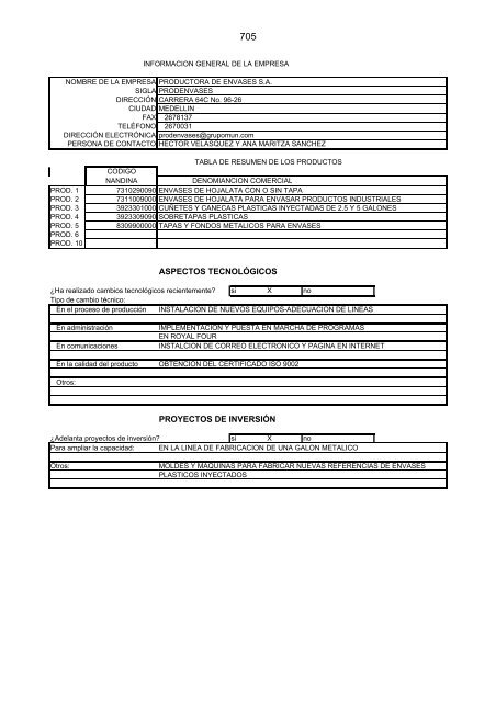 PERFECCIONAMIENTO DEL SISTEMA DE ... - Intranet