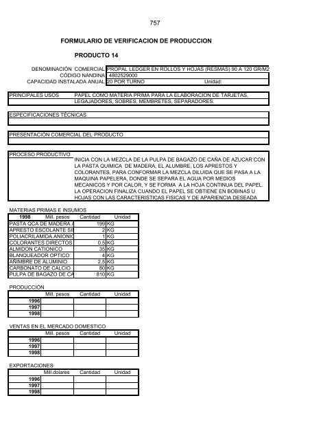 PERFECCIONAMIENTO DEL SISTEMA DE ... - Intranet