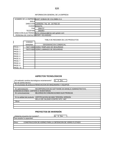 PERFECCIONAMIENTO DEL SISTEMA DE ... - Intranet