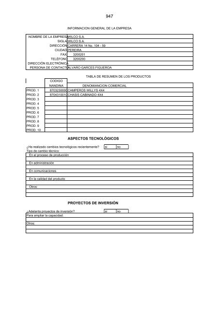 PERFECCIONAMIENTO DEL SISTEMA DE ... - Intranet