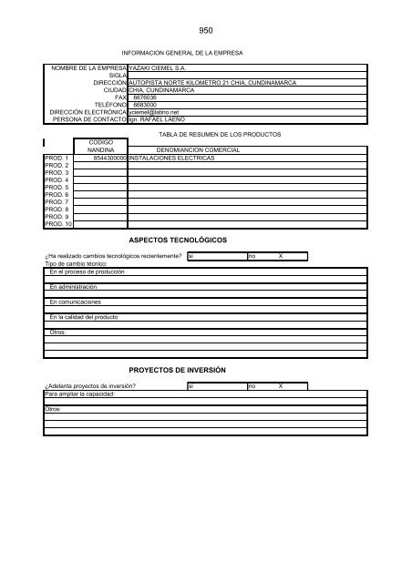 PERFECCIONAMIENTO DEL SISTEMA DE ... - Intranet