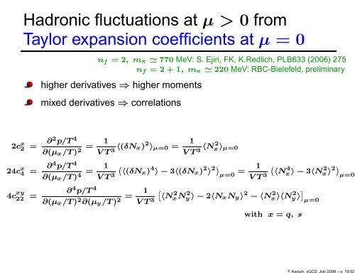 (Non)-perturbative properties of high-T QCD from lattice ... - Physics