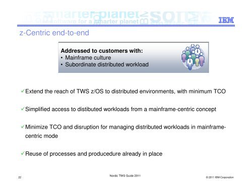 Tivoli Workload Automation v.8.5.1 SPE/FP - Nordic TWS conference