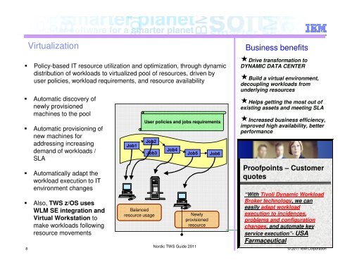 Tivoli Workload Automation v.8.5.1 SPE/FP - Nordic TWS conference