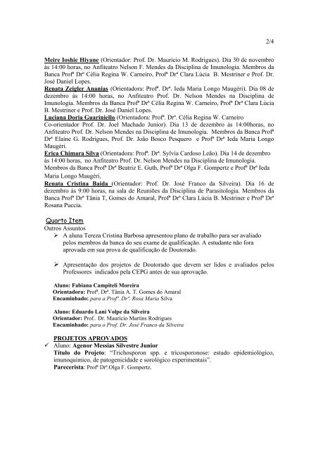 CEPG - 07/12/04 - Departamento de Microbiologia, Imunologia e ...